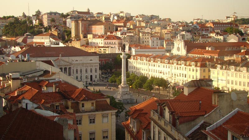 Lizbona, Plac Rossio